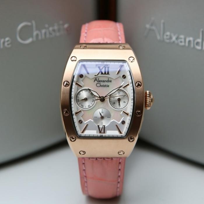 ALEXANDRE CHRISTIE AC 2780 ROSEGOLD PINK AC2780 WANITA ORIGINAL