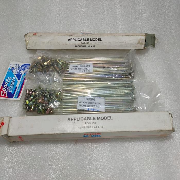 Ruji Suzuki RGR Jari jari RGR150 New Ori SGP Set