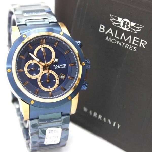 Jam Tangan Pria BALMER 7991 B7991 Kaca Sapphire Anti Gores l ORIGINAL Watches Stainless