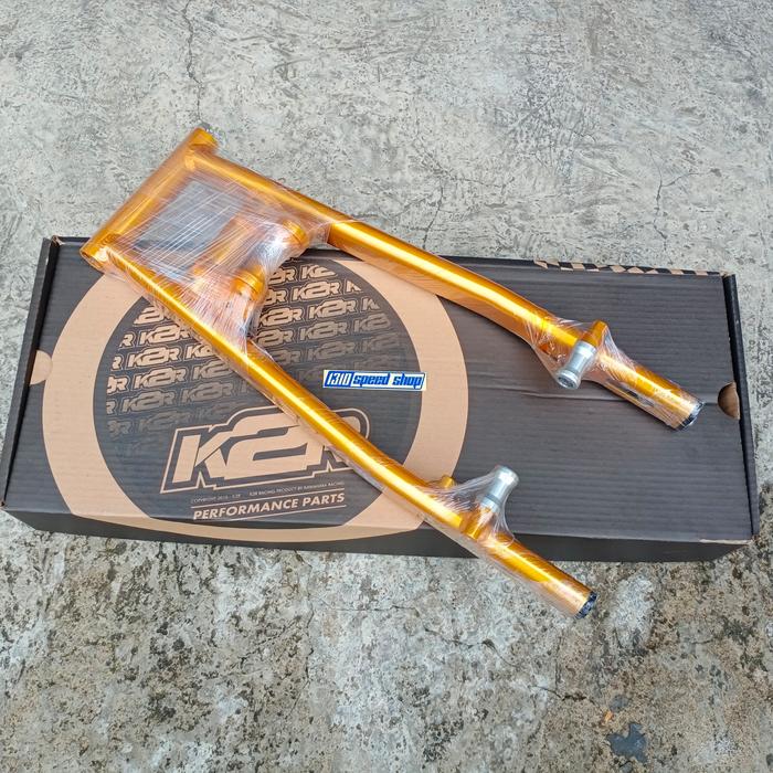 Swing Arm Satria Fu Dan Raider K2R Gold Coak Arm Oval By Kawahara