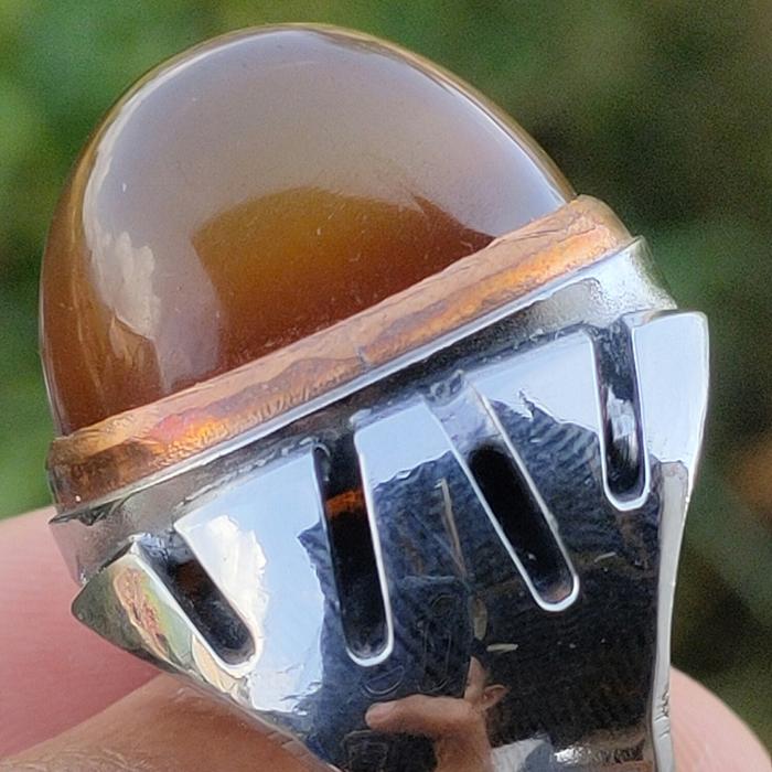 Bacan Obi Nucleus ( Batu Akik Natural ) - bukan opal kalimaya giok