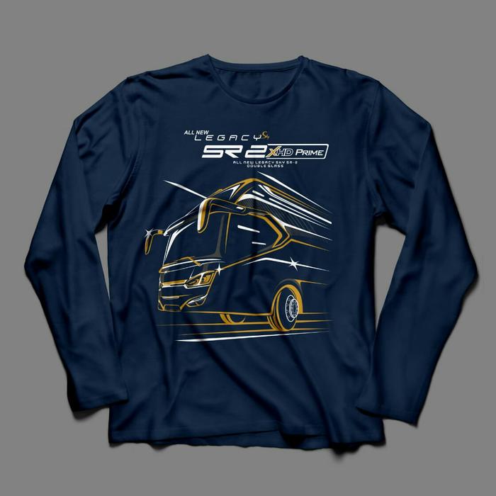 Open Pre Order lengan panjang kaos Sr 2 XHd Prime