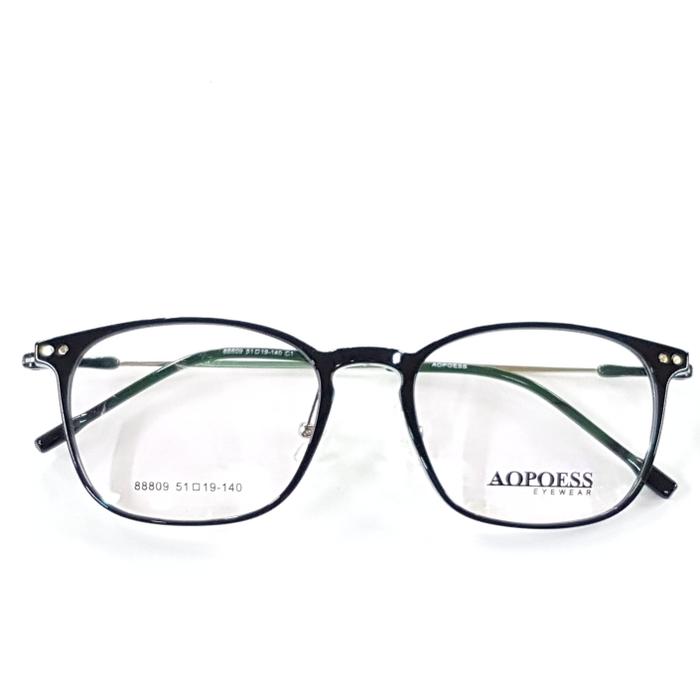 kacamata minus AOPOESS 88809 + Lensa Anti Radiasi