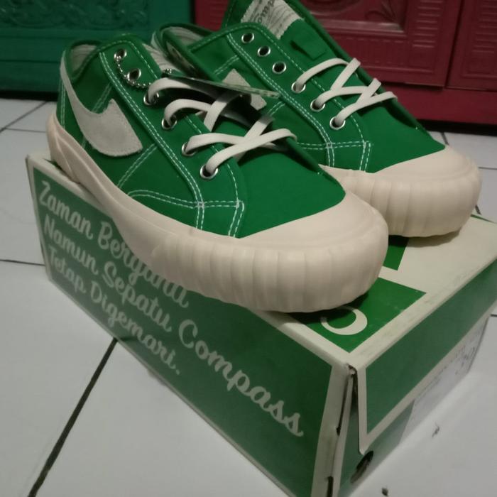 Sepatu Compass Vintage Low Green 41