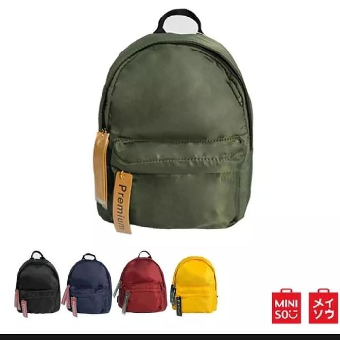 TAS MINISO BACKPACK
