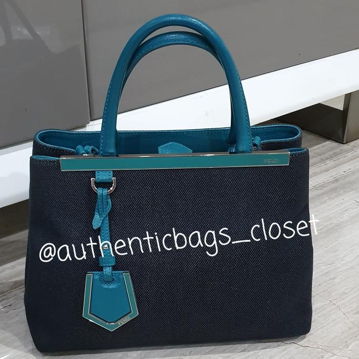 PRELOVED Authentic Fendi 2jours denim