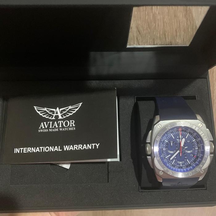 Jam Tangan Aviator Cronograph MIG-29