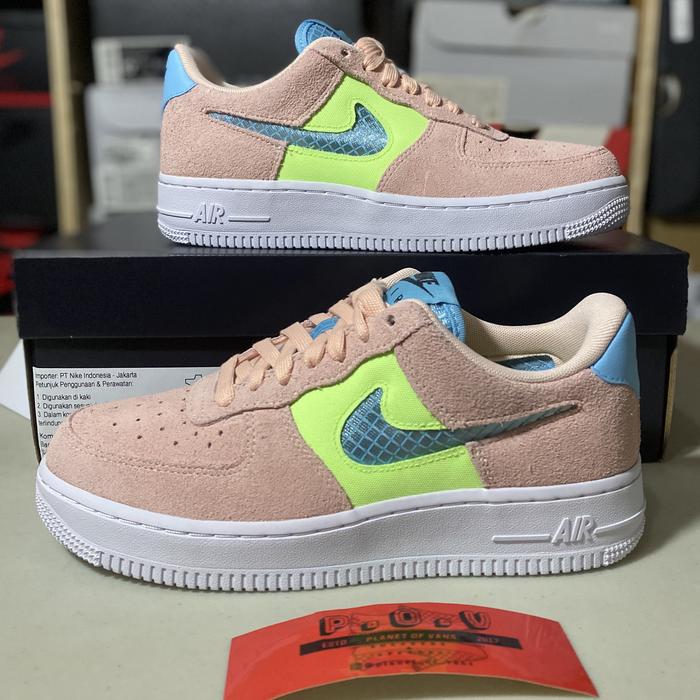 Nike Air Force 1 ‘07 Wmn “WashedCoral/OracleAqua" (Original) BNIB
