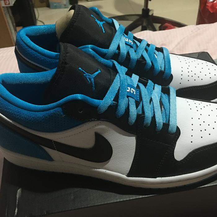 Air jordan 1 low laser blue