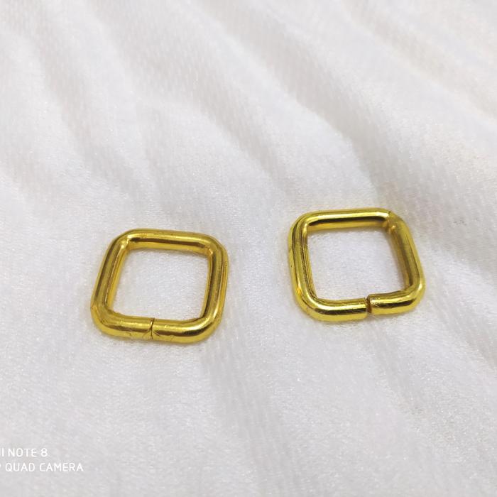 ring kotak ukuran 2cm kawat 5