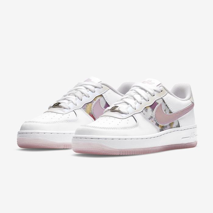 NIKE AIR FORCE 1 WHITE LIGHT ARCTIC PINK FLORAL ORIGINAL