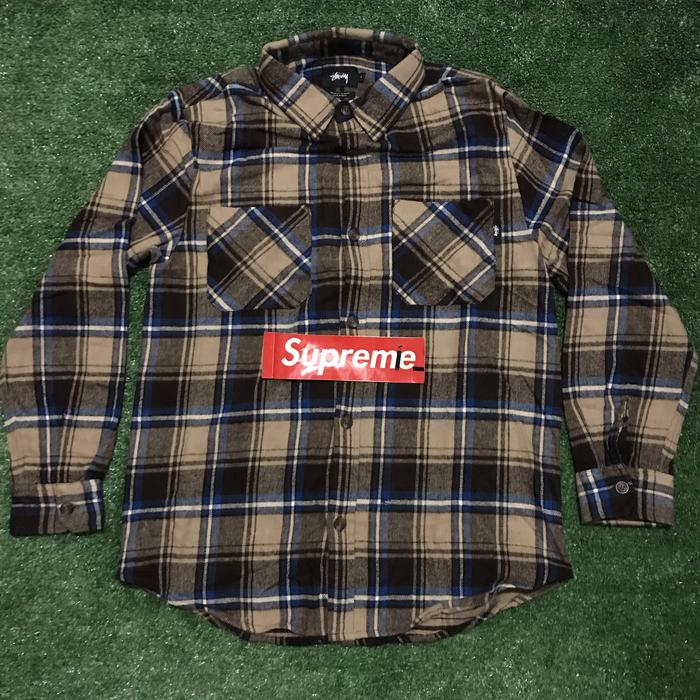 STUSSY FLANNEL SHIRT