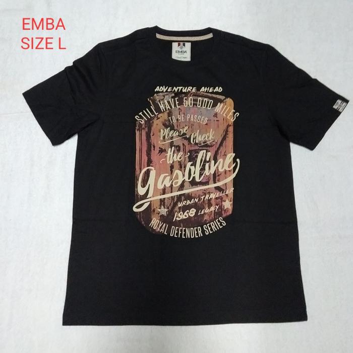 Kaos Pria Merk Emba