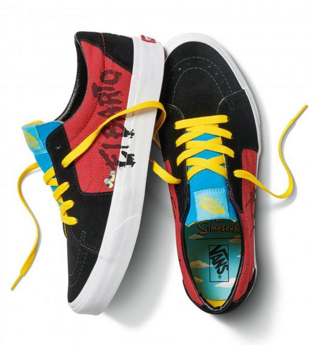 Vans Sk8-Low x The Simpson El Barto