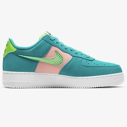 Nike Air Force 1 '07 Oracle Aqua/Washed Coral/White/Ghost Green
