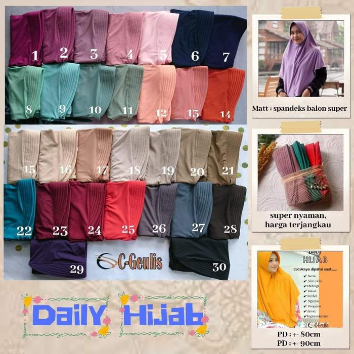 daily hijab c geulis jilbab