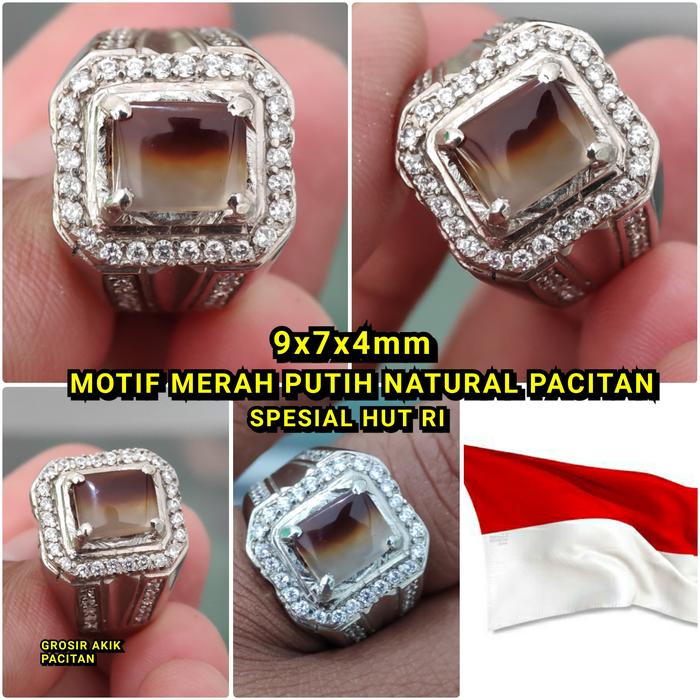 MOTIF MERAH PUTIH NATURAL PACITAN 001