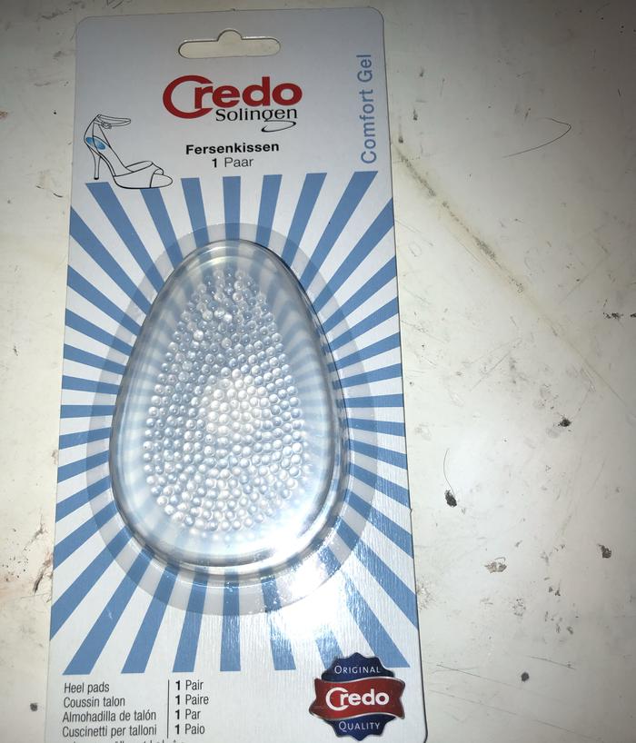 Credo heel cushion gel