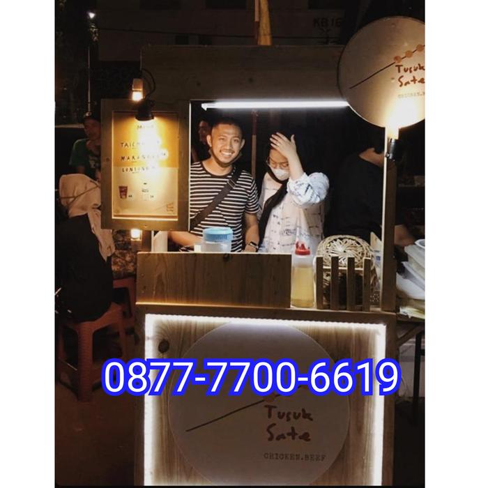 booth thai tea / booth thai tea kayu / booth minuman / booth kayu