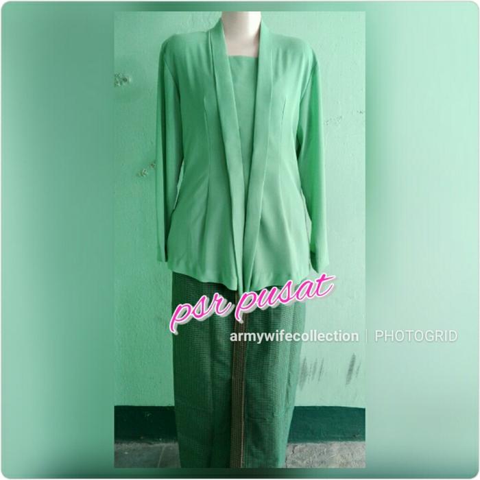 stelan kebaya psr persit bahan pusat