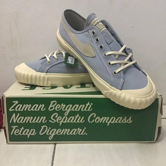 Sepatu Compass Vintage Low Grey 43