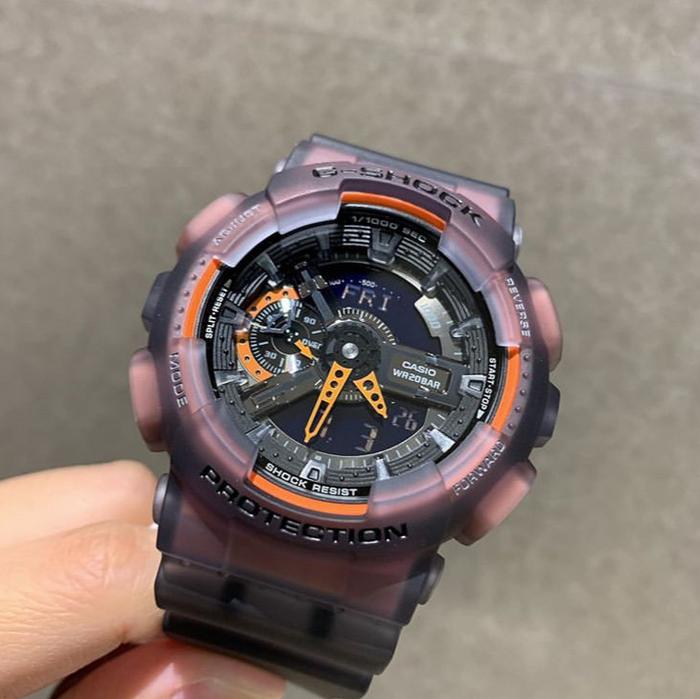 CASIO GSHOCK GA-110LS GA110LS-1A ORIGINAL GARANSSI RESMI GAP 2TH