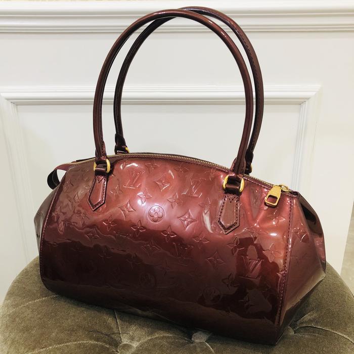 [Preloved] LOUIS VUITTON LV Rouge Fauviste Monogram Vernis Sherwood