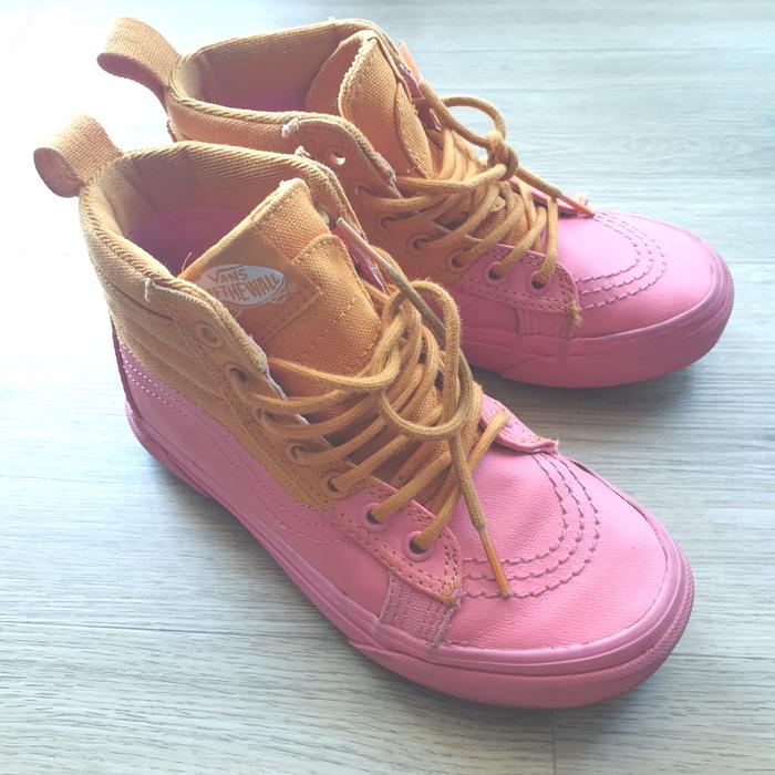 VANS Shoes Girl High Top Pink Preloved