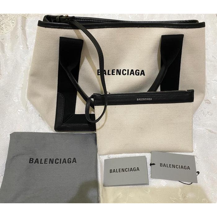 Balenciaga Cabas Leather Bag