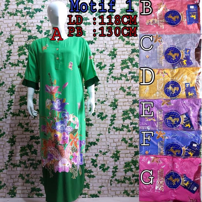 Daster kuda mas couture panjang