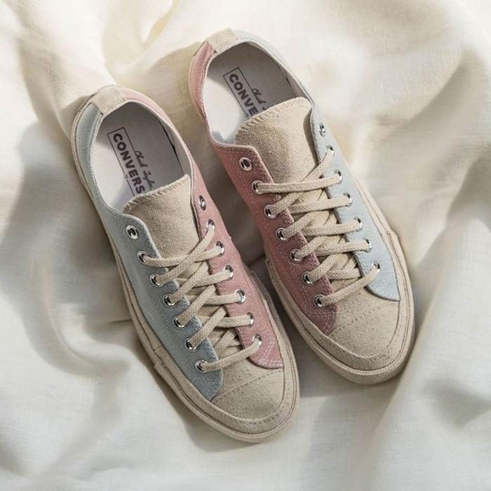 CONVERSE CHUCK 70S OX LOW RENEW COTTON TRI PANEL TRIPANEL ORIGINAL