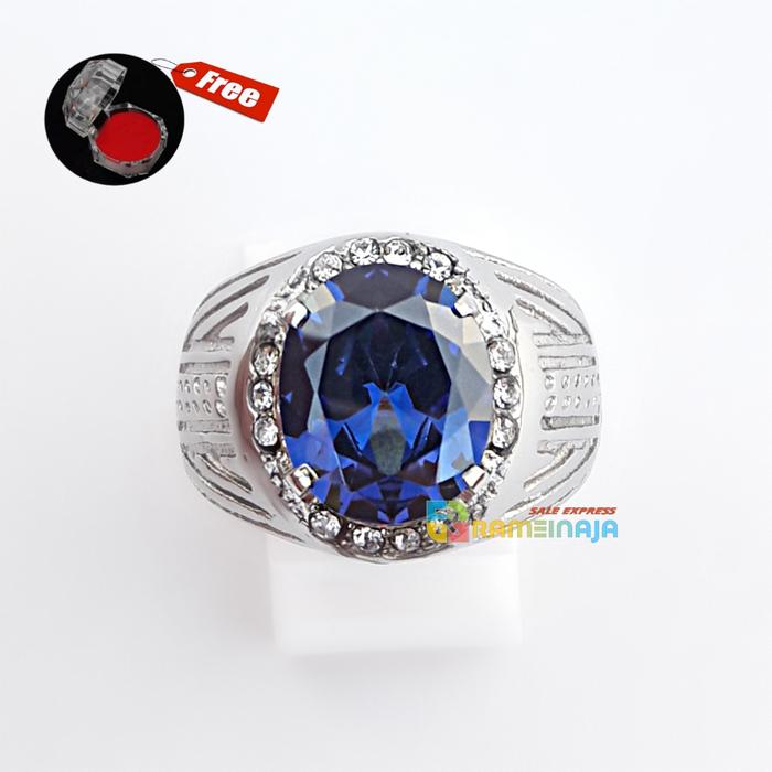 Cincin Batu King Safir King Sapphire Original Bangkok