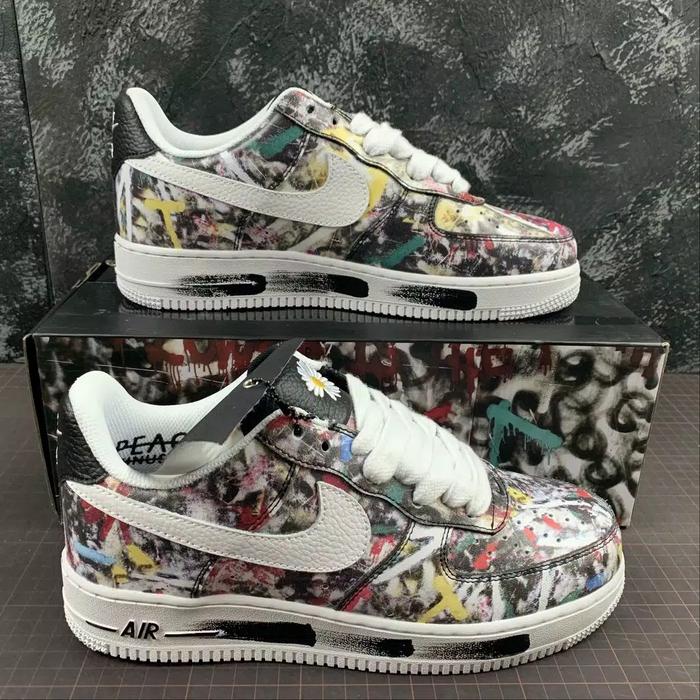 PEACEMINUSONE SEPATU NIKE Air Force 1 Low G-Dragon Original Mens
