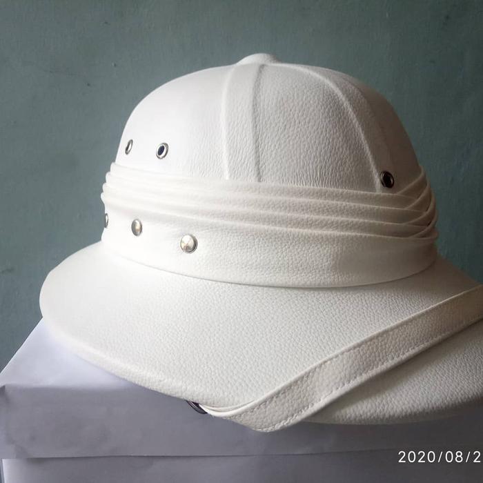 Topi Demang Menir Era Kolonial Topi Jadul Klasik Untuk Komunitas Sepeda Onthel dan Vintage