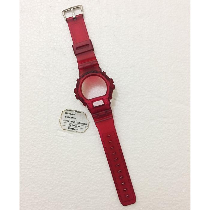BNB Gshock DW6900 DARK BLOOD RED Strap Besel Casio G-shock