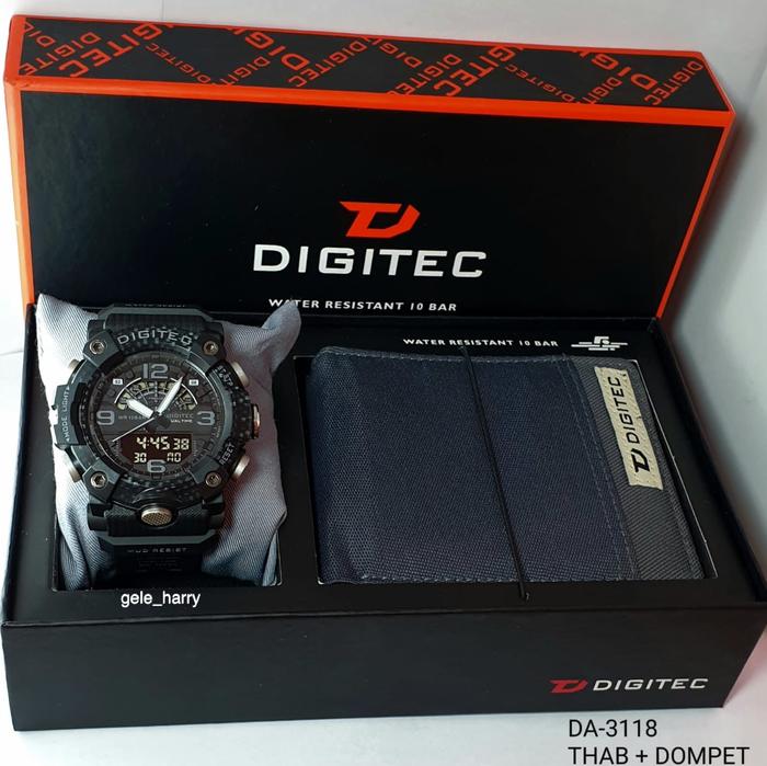 Digitec DA-3118T DA3118 DA 3118 Hitam Gratis Dompet