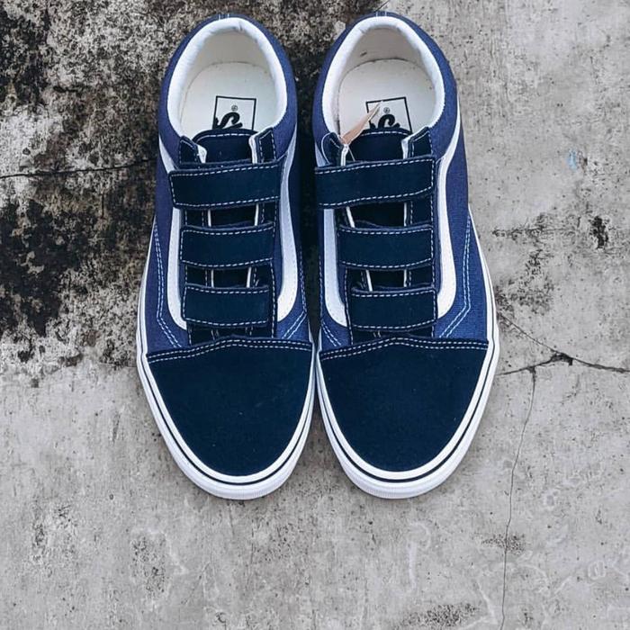 Vans velcro navy
