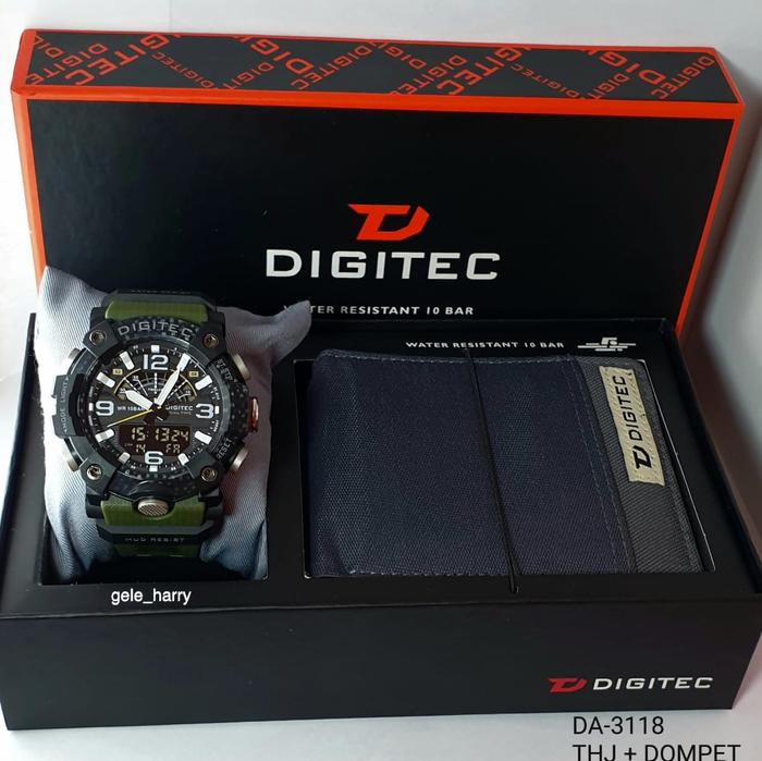 Digitec DA-3118T DA3118 DA 3118 Hijau Gratis Dompet
