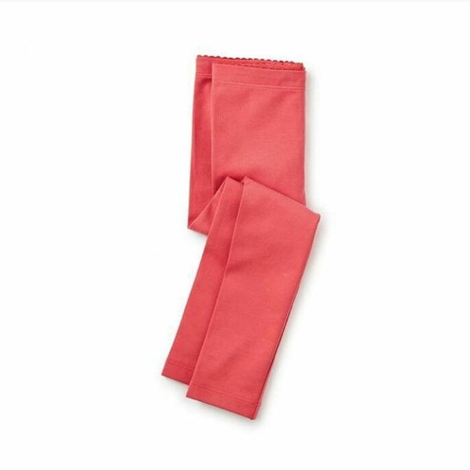 Tea legging anak peach polos