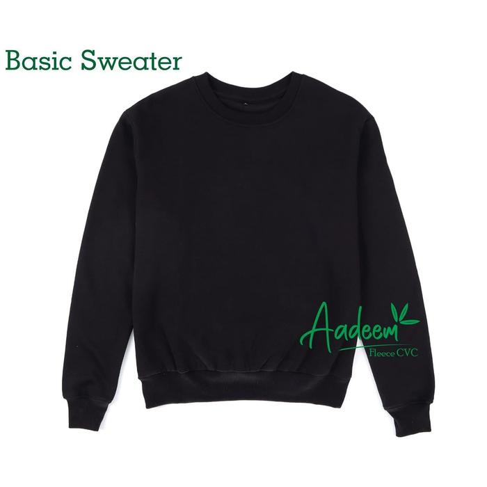 basic sweater Fleece CVC Aadeem