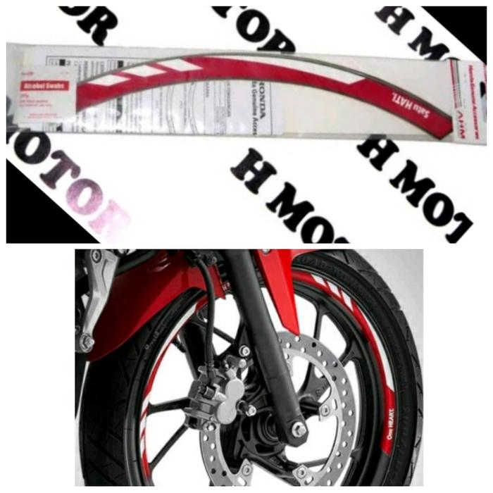 wheel rim sticker stiker velg peleg honda new cb 150 r old cb150r