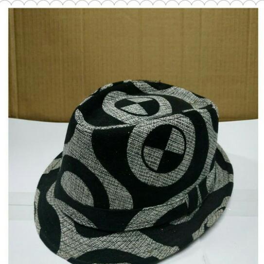Topi Pedora Motip Tompi Pedora Corak Pedora Dewasa
