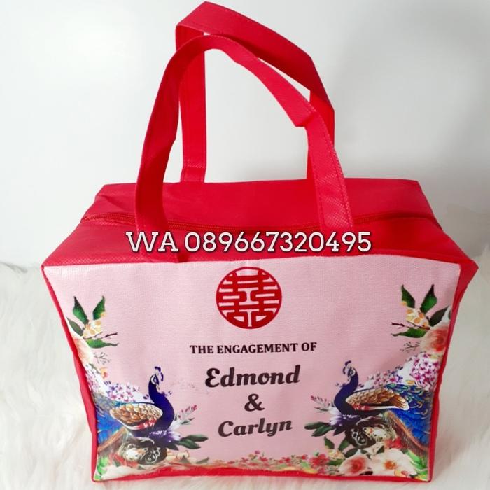 Tas souvenir sangjit engagement reslet red