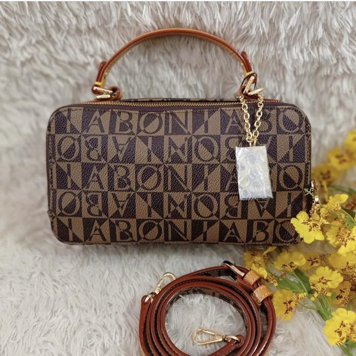 Tas bonia original monogram sling tenteng