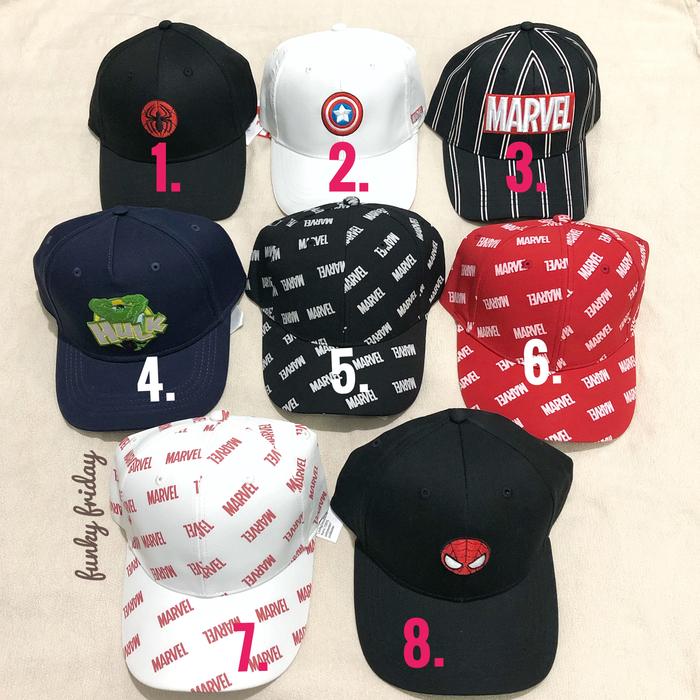 MINISO MARVEL BASEBALL CAP TOPI