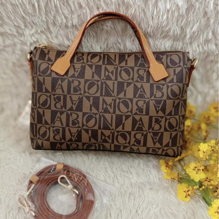 Tas bonia original monogram sling bisa tenteng