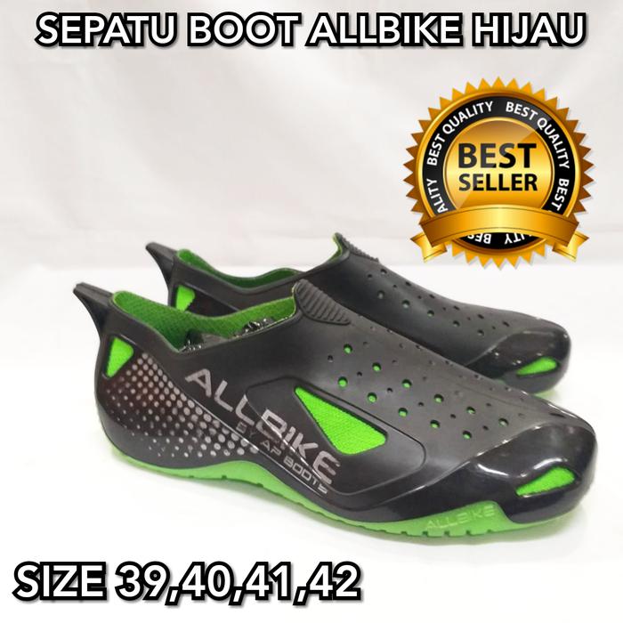 SEPATU BOOT ALLBIKE HIJAU BOOTS ALLBIKE GREEN