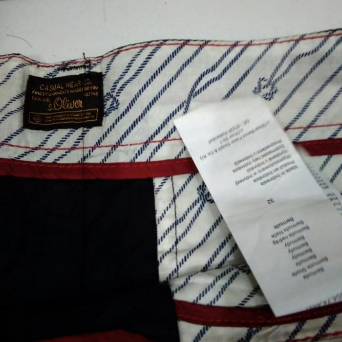 Celana Pendek Pria Original Branded S.OLIVER