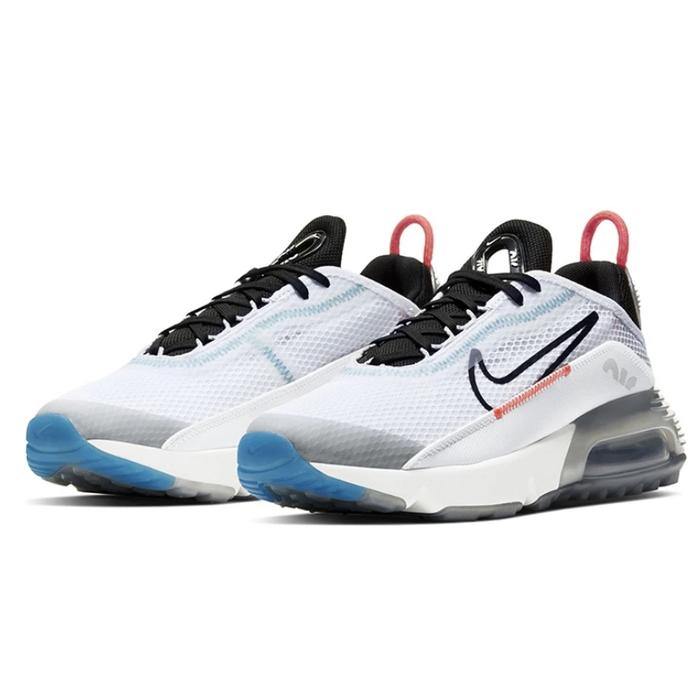 NIKE AIR MAX 2090 GS WHITE BLACK PLATINUM ORIGINAL