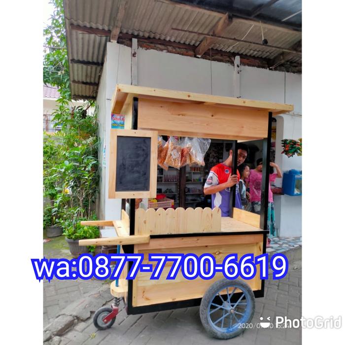 gerobak mie ayam / gerobak mie ayam bakso / gerobak bakso mie